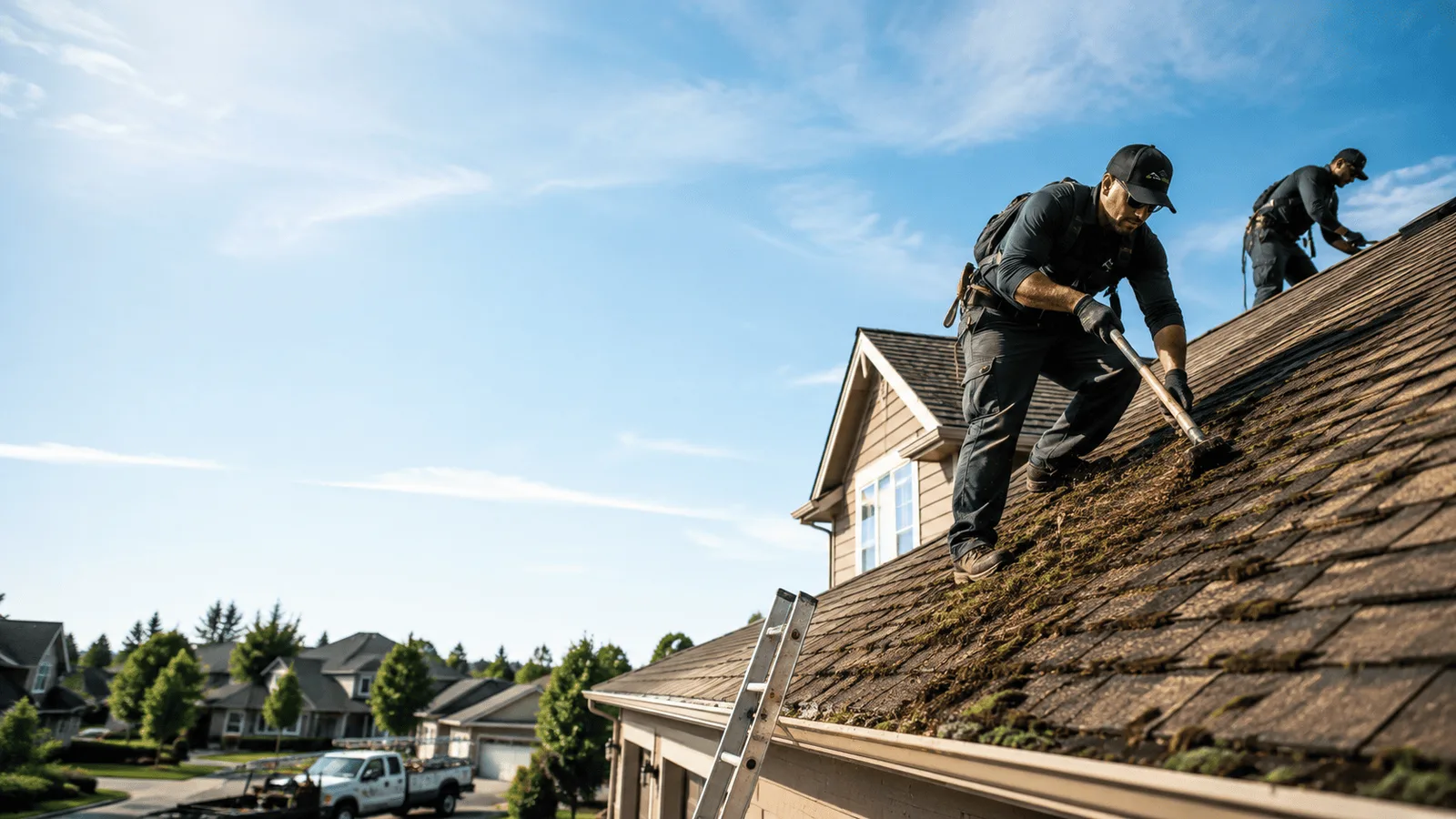 Roof Moss Removal in Notre Dame, IN near me